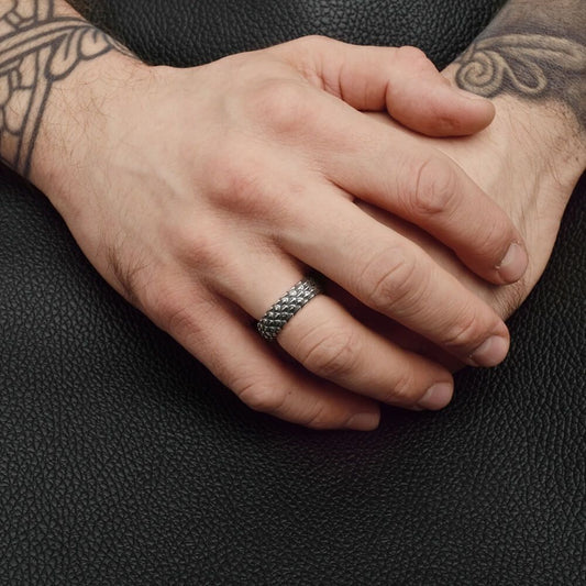 LORO FEDE Dragon Scale Ring