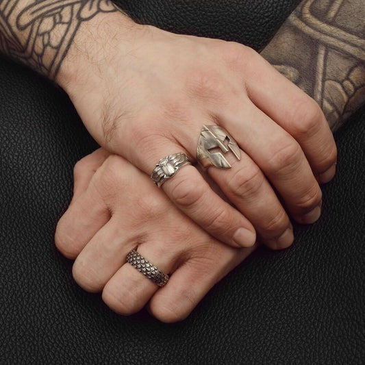 LORO FEDE Dragon Scale Ring