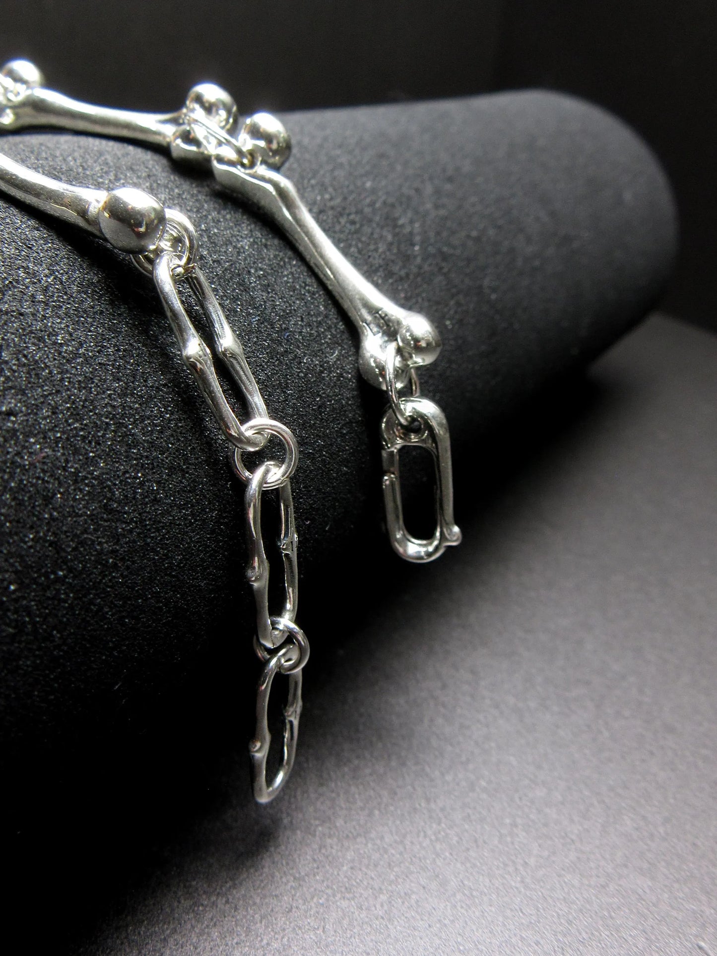 Bracelet "Bones" by LORO FEDE — Sterling Silver. Handcrafted. Dead Serious.