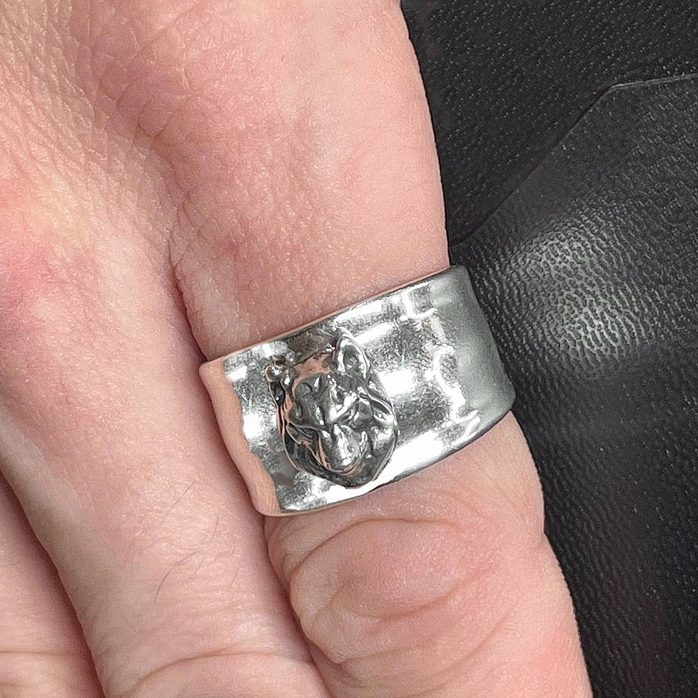 LORO FEDE Ring Gray Wolf